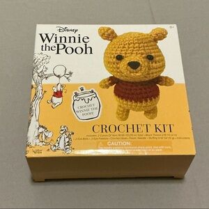 Disney Winnie the Pooh Crochet Kit - Yellow & Red
